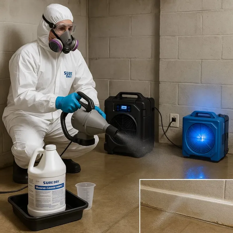 Sanitization and Odor Removal process in Middletown, NY