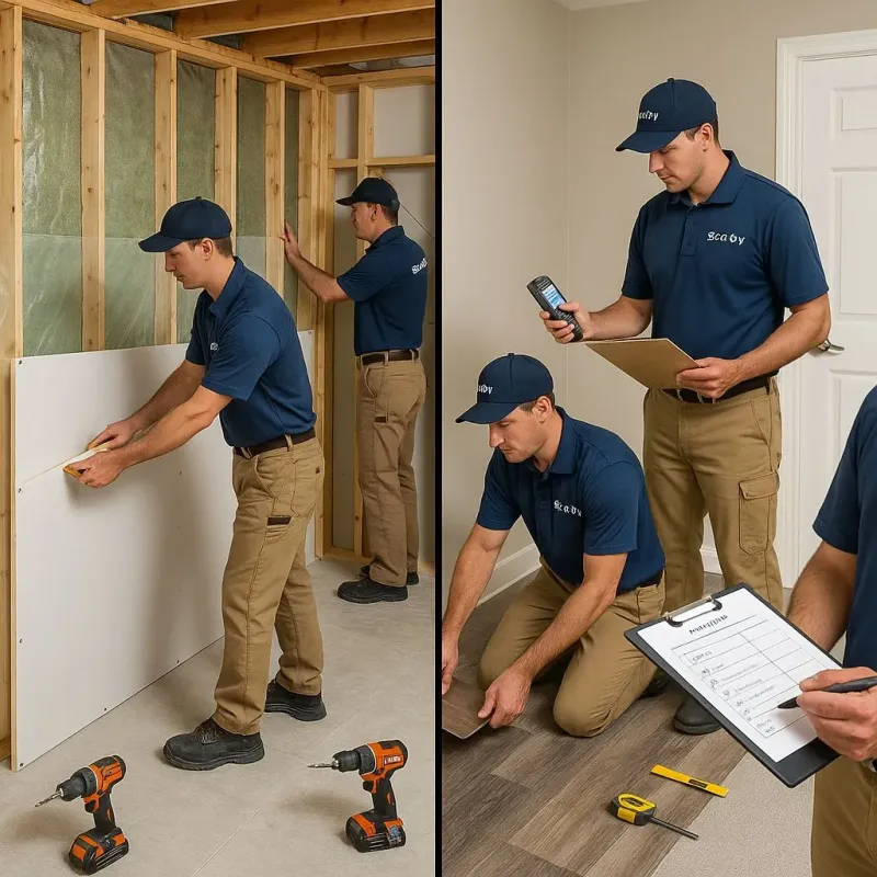 Repairs and Reconstruction process in Middletown, NY